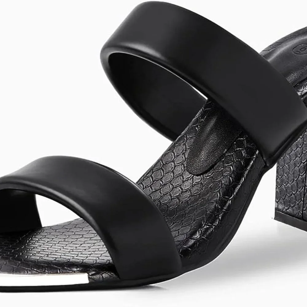 Open Toe Block Heel - Picture 5 of 5